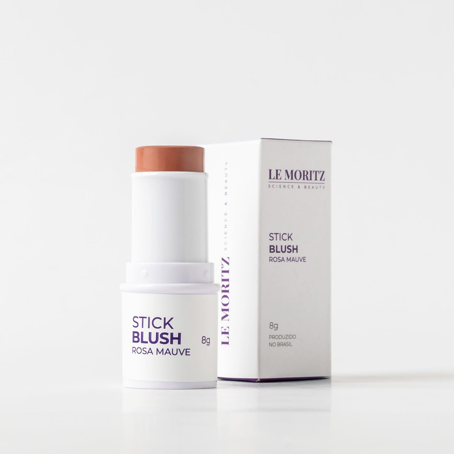 Stick Blush Rosa Mauve Le Moritz - Meteórico