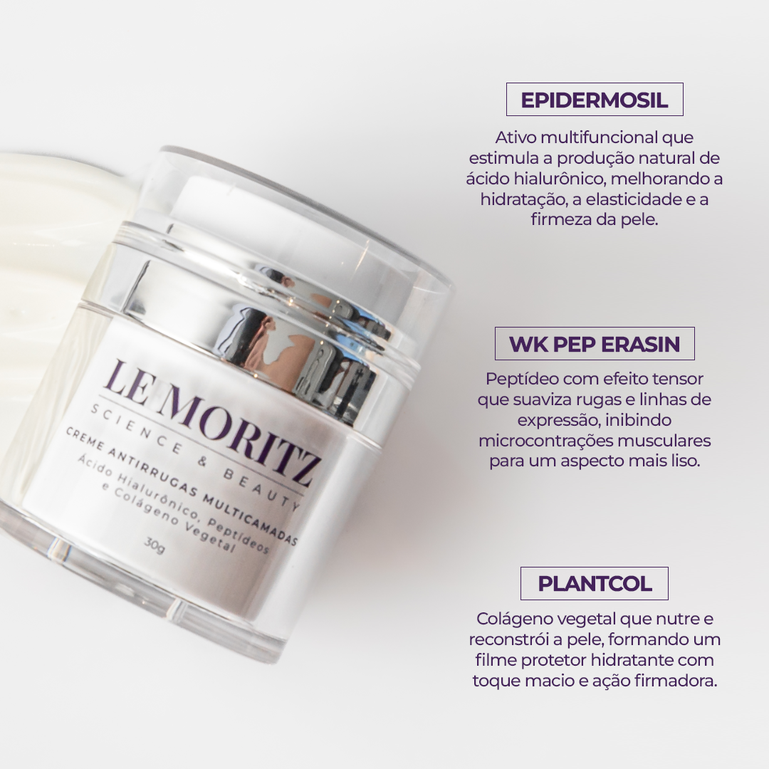 Creme Antirrugas Multicamadas Le Moritz