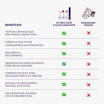Kit Pele Glow & Olhos Marcantes Le Moritz | Edição Limitada