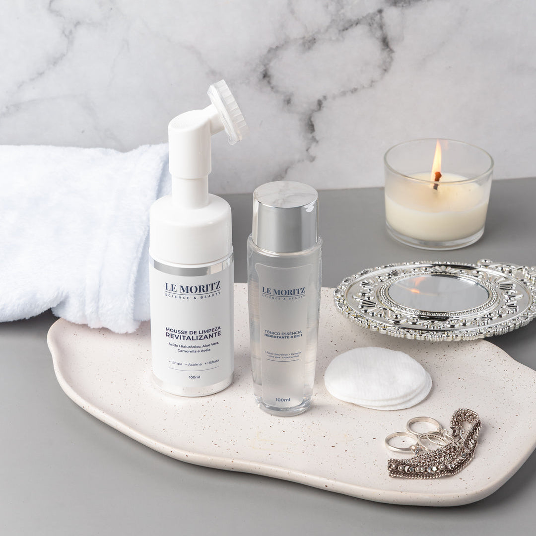 Kit de Limpeza Hidratante Le Moritz