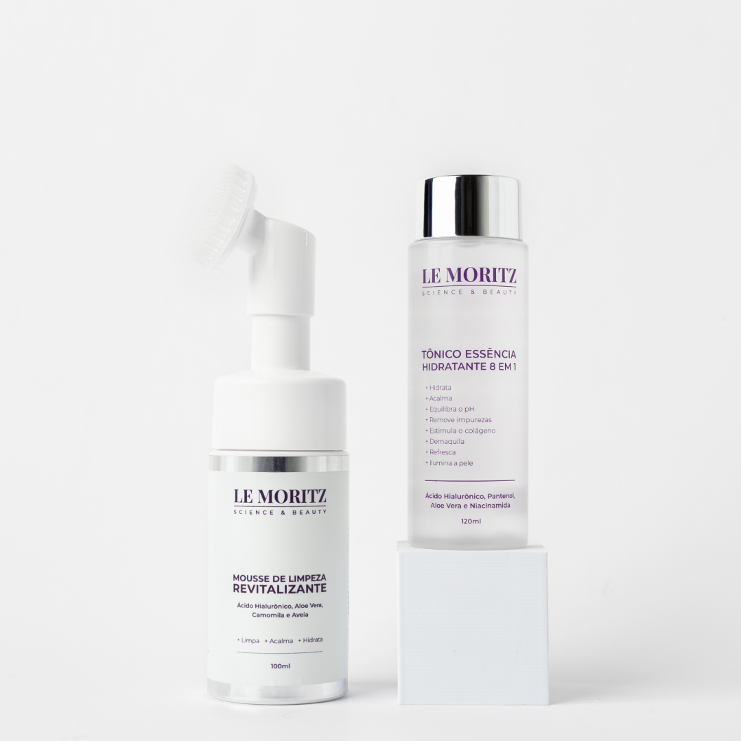 Kit de Limpeza Hidratante Le Moritz