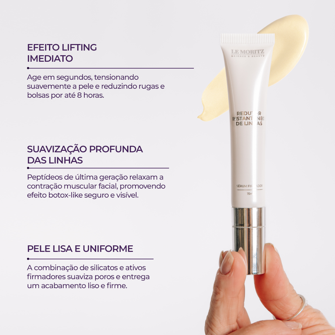 Sérum Redutor Instantâneo de Linhas Le Moritz