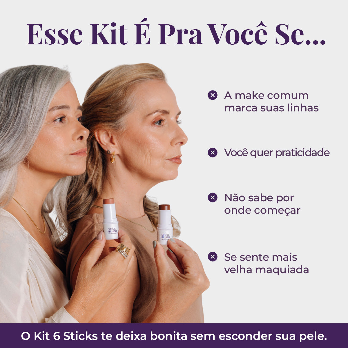 Kit 6 Sticks Le Moritz