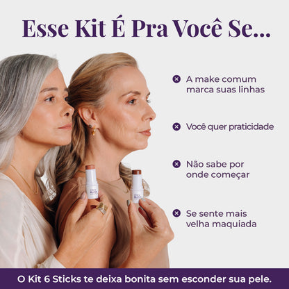 Kit 6 Sticks Le Moritz