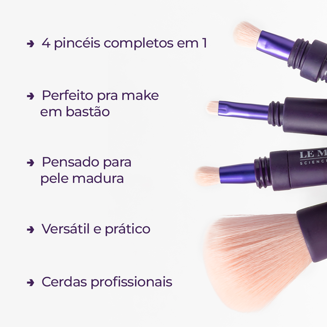 Pincel 9 em 1 Multifuncional Le Moritz