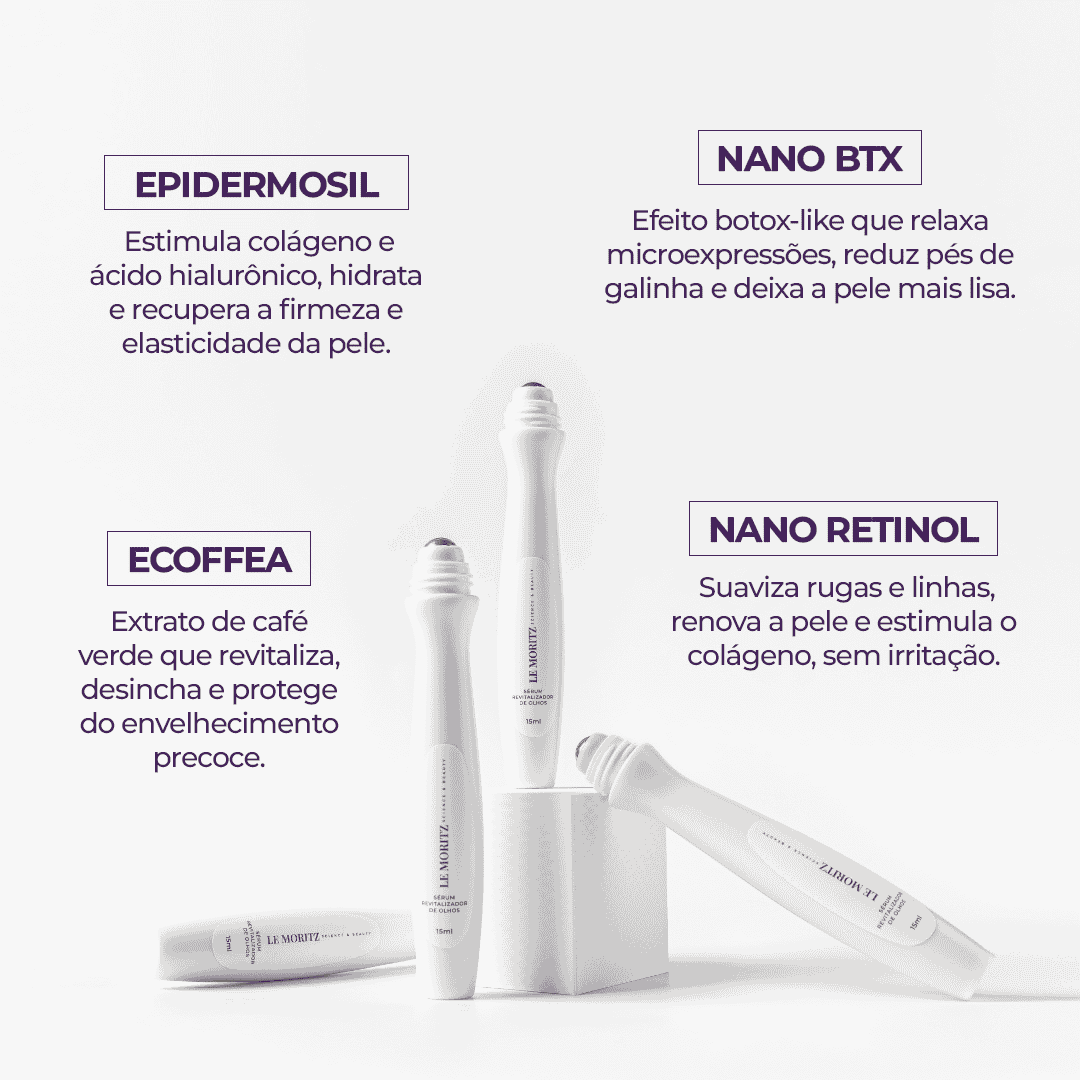 Sérum Revitalizador de Olhos Le Moritz