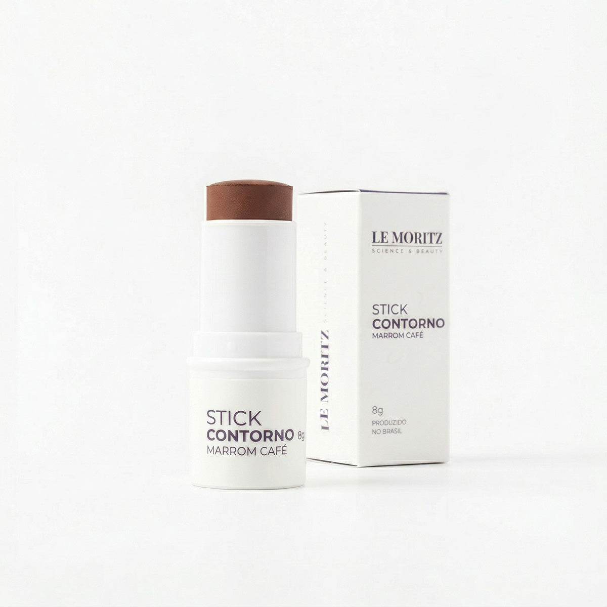 Stick Contorno Marrom Café Le Moritz - Monte Seu Kit