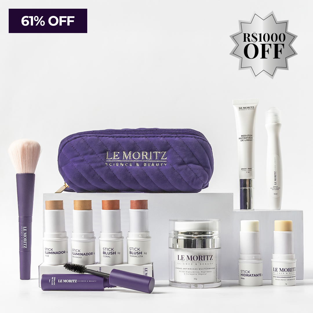 Kit Completo da Pele Madura - Make e Rejuvenescimento Le Moritz