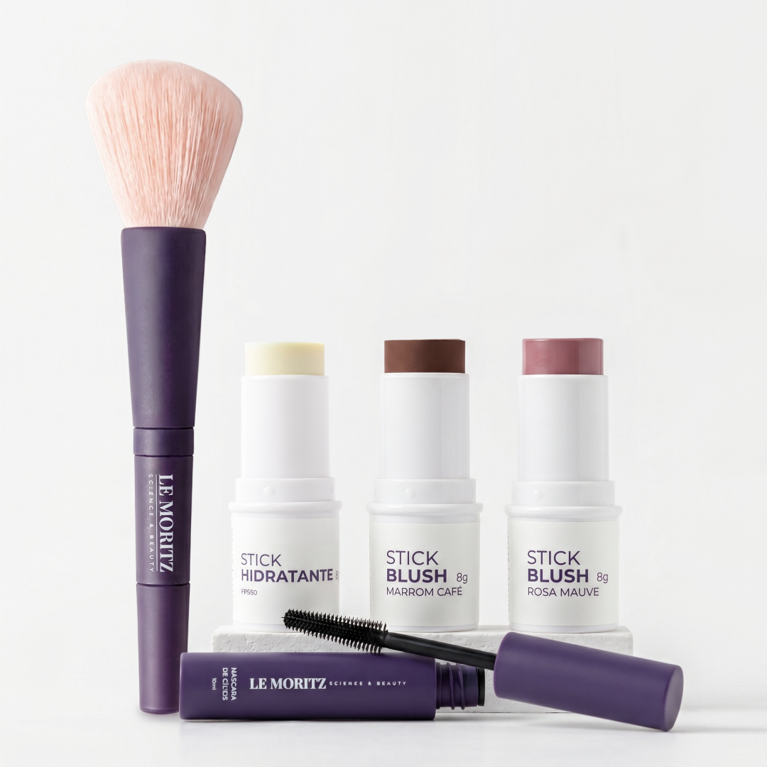Kit Pele Glow & Olhos Marcantes Le Moritz - Escolha suas Cores