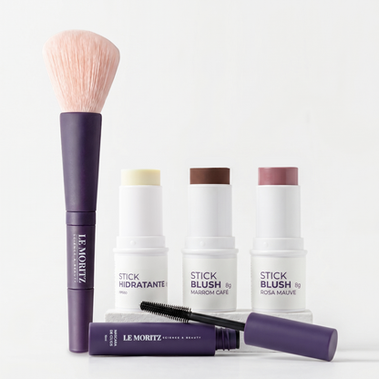 Kit Pele Glow & Olhos Marcantes Le Moritz - Escolha suas Cores