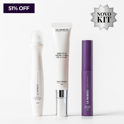 Kit Lifting e Firmeza para Olhos Le Moritz