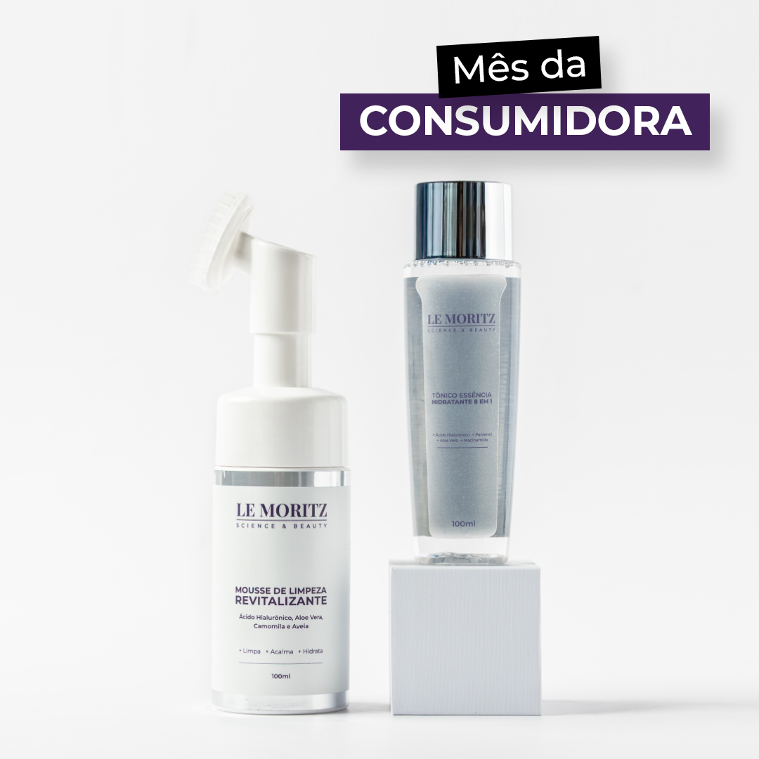 Kit de Limpeza Hidratante Le Moritz