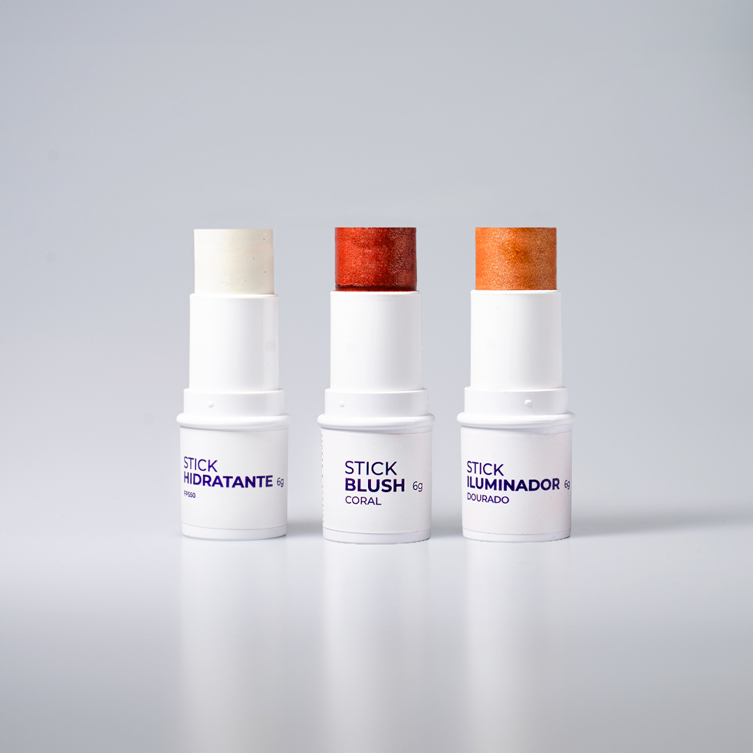 Kit Trio Stick Le Moritz - Escolha suas cores