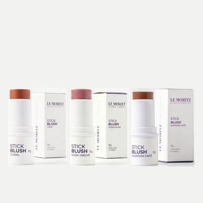 Kit Trio Coral + Mauve + Marrom