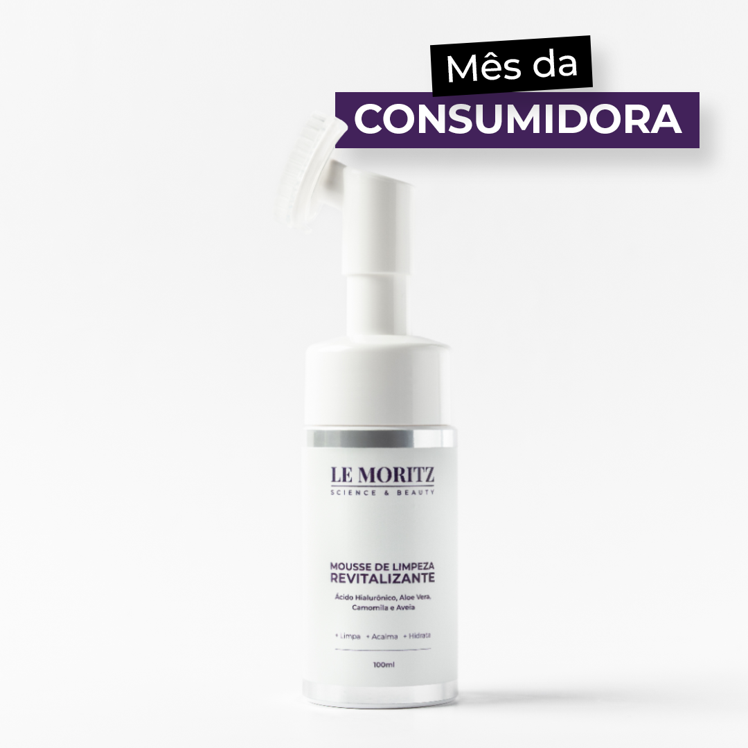 Mousse de Limpeza Revitalizante Le Moritz
