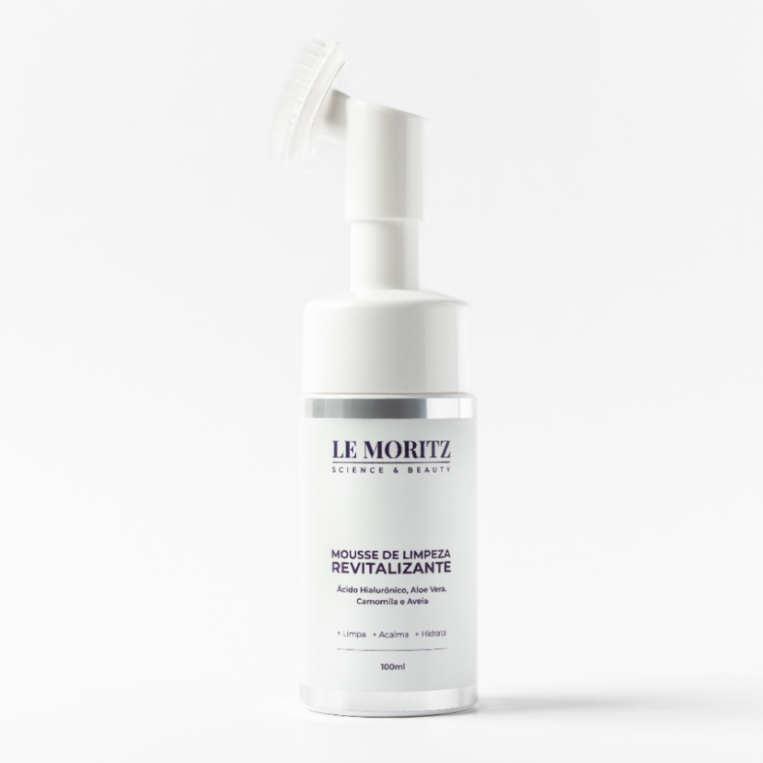 Mousse de Limpeza Revitalizante Le Moritz