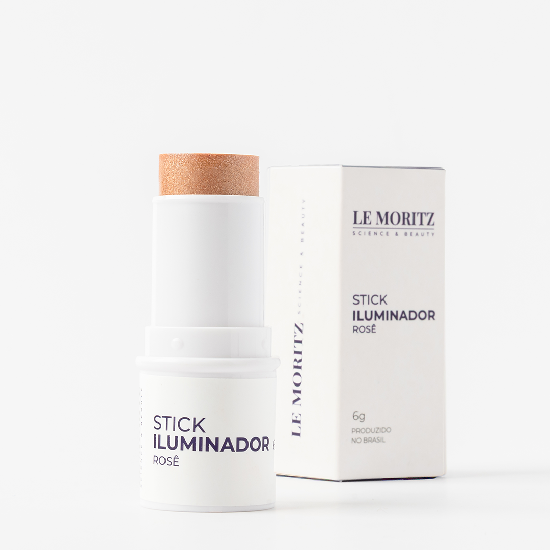 Stick Iluminador Rosê Le Moritz