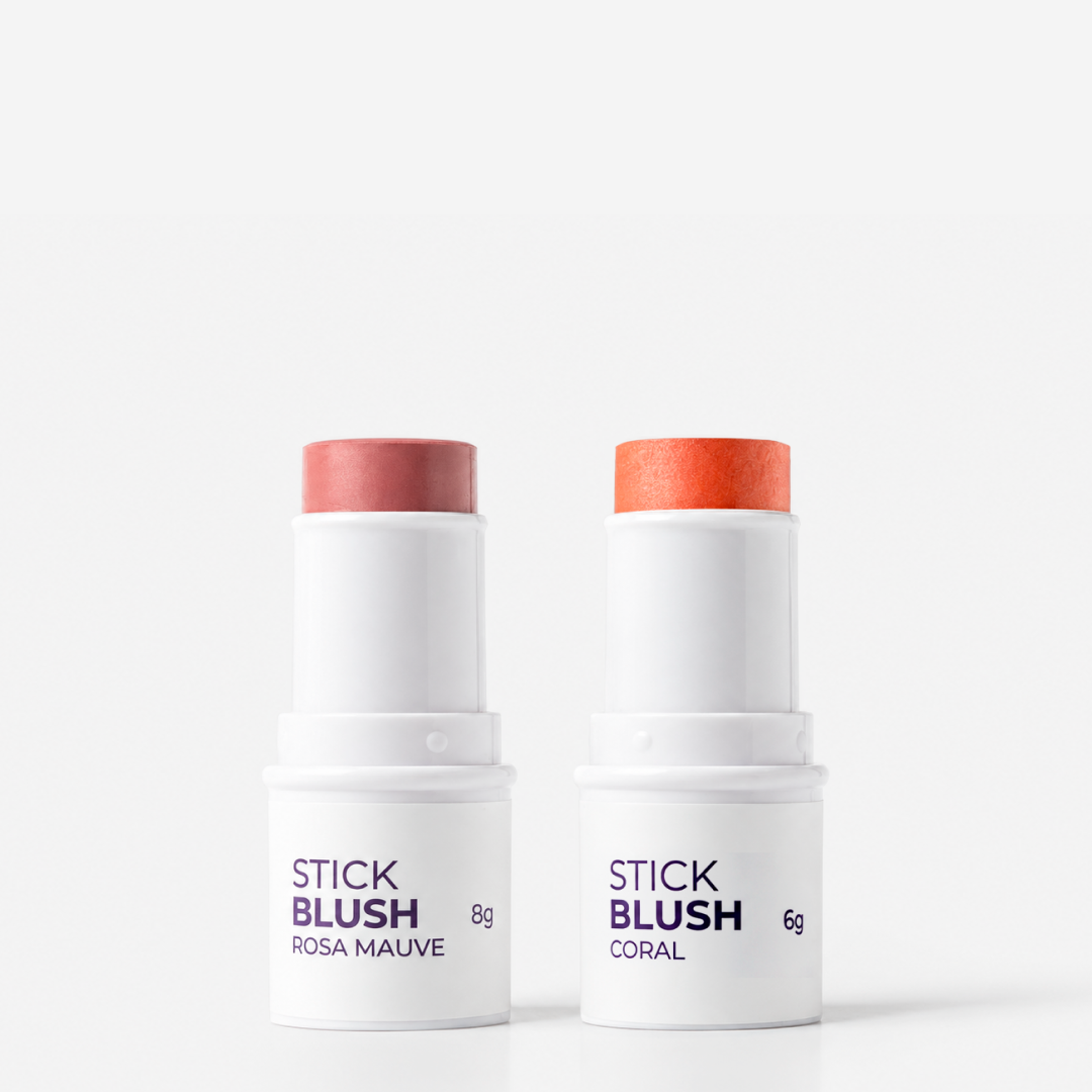 Kit Duo - Stick Rosa Mauve + Coral