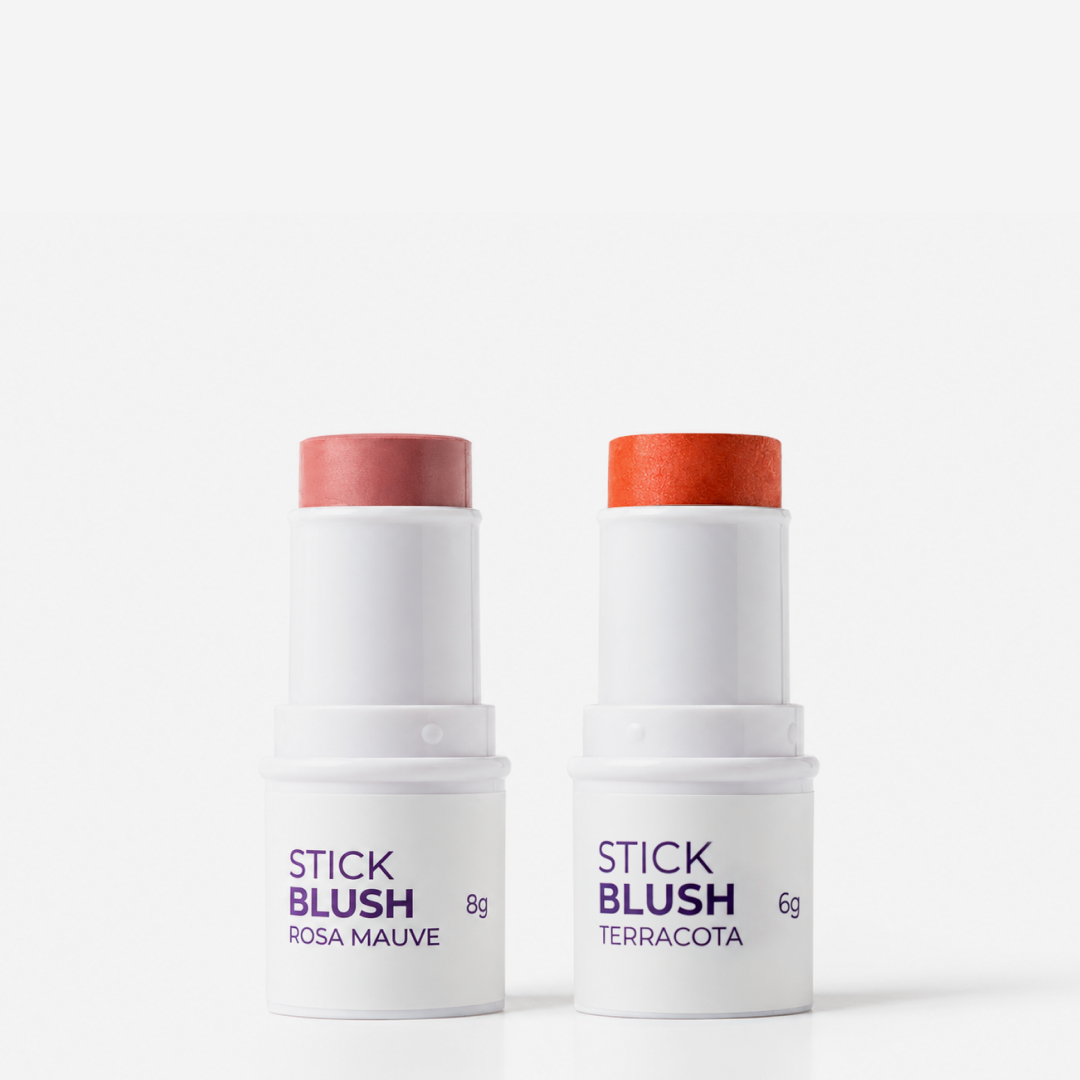 Kit Duo - Stick Rosa Mauve + Terracota