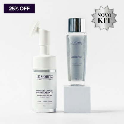 Kit de Limpeza Hidratante Le Moritz