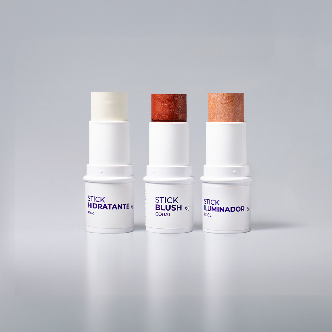 Kit Trio Stick Le Moritz - Escolha suas cores