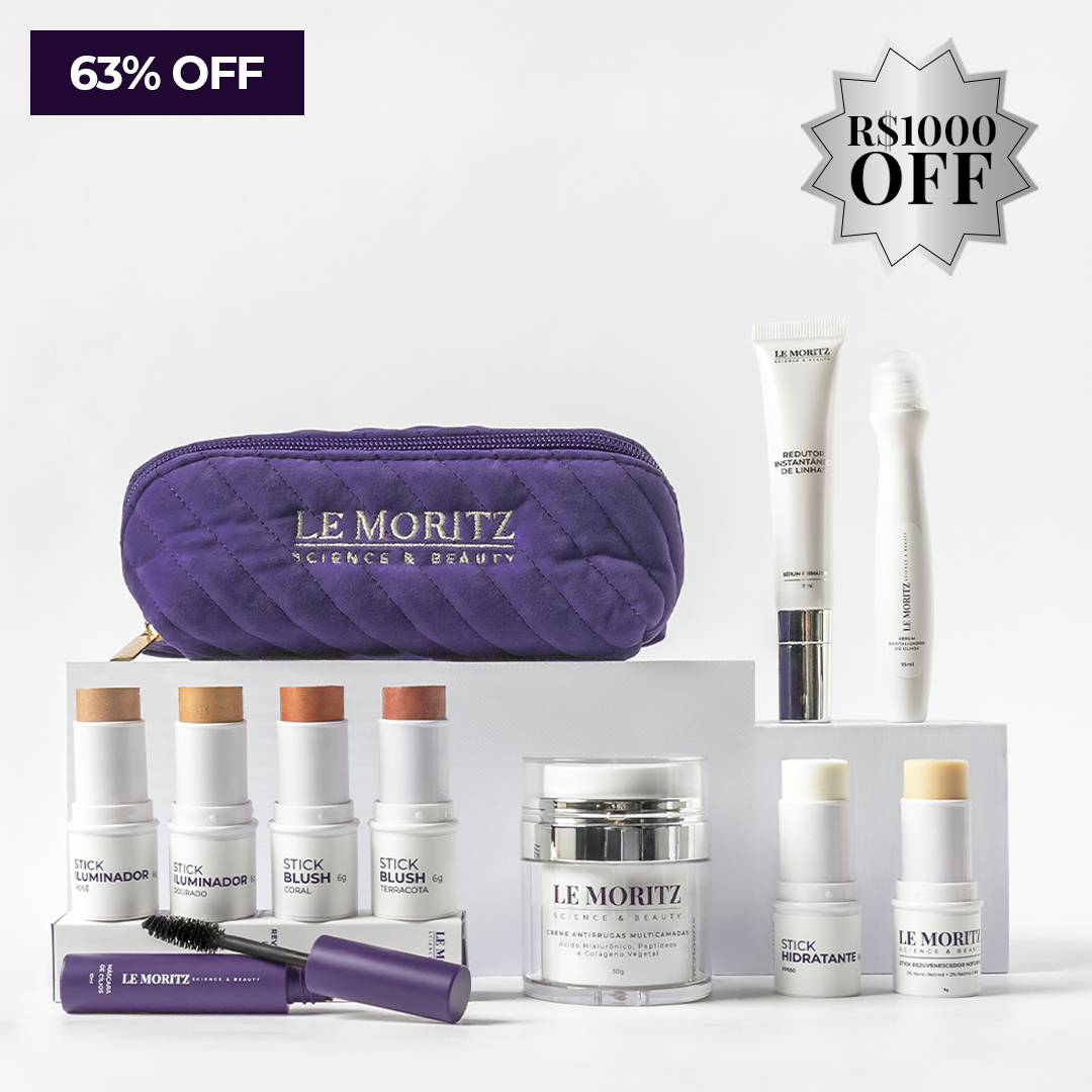 Kit Completo da Pele Madura - Make e Rejuvenescimento Le Moritz