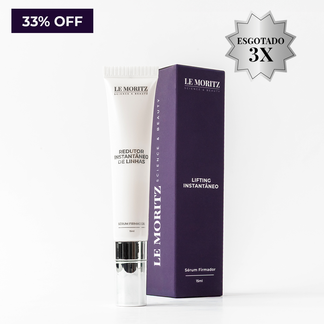 Sérum Redutor Instantâneo de Linhas Le Moritz - Desconto Progressivo